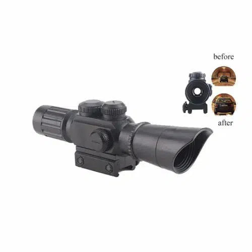 4x Magnifier Adjustable Small Conch Plastic Scope-m416gelblaster-B-m416gelblaster