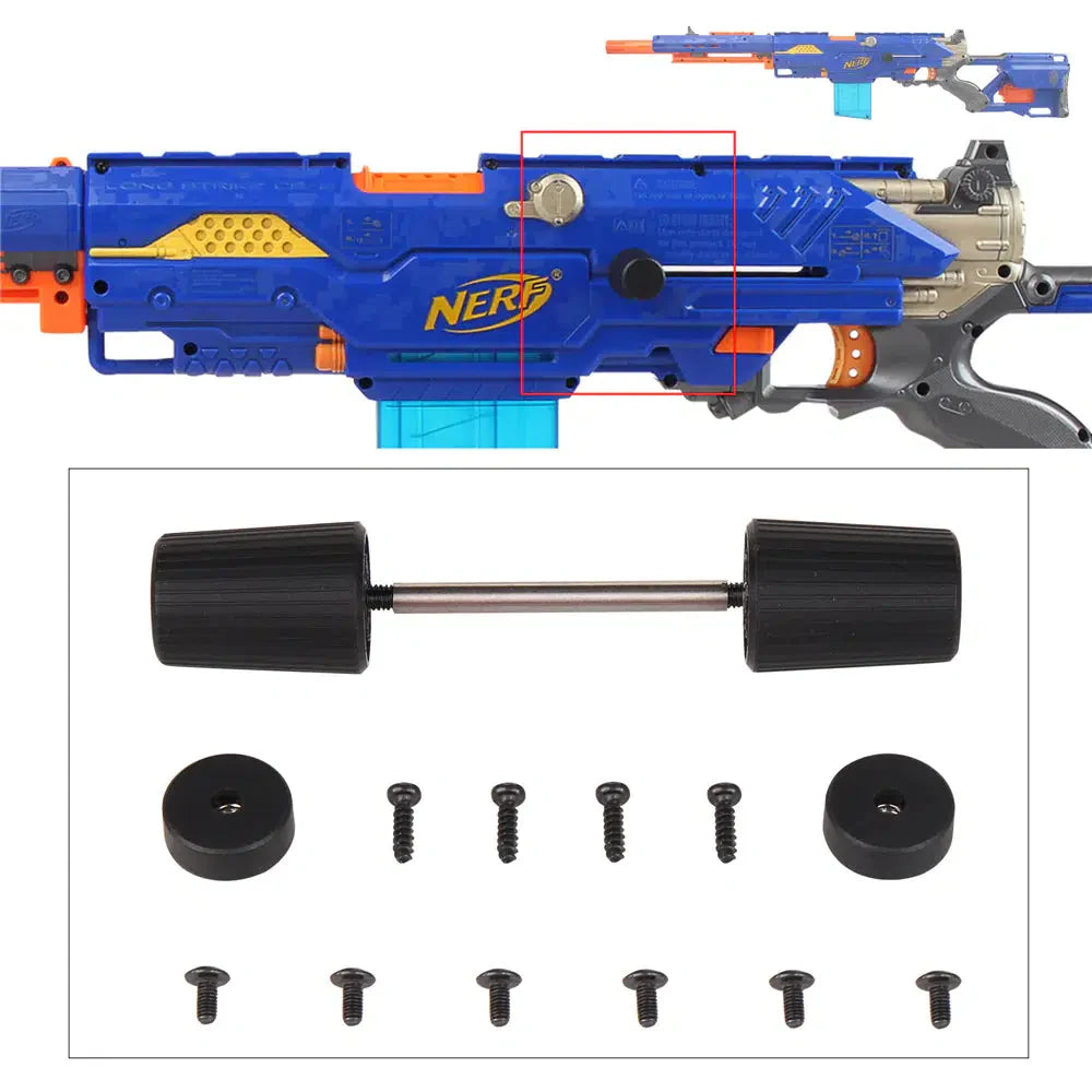 Worker Nerf CS-6 LongStrike 9KG Stefan Breech Bolt Plunger Kits-nerf mod-Biu Blaster- Biu Blaster