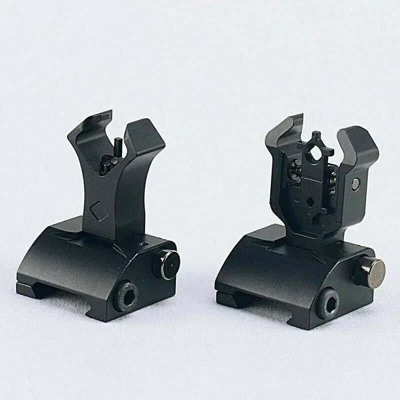 Flip Up Front & Rear Crab Iron Sights-m416gelblaster-m416gelblaster