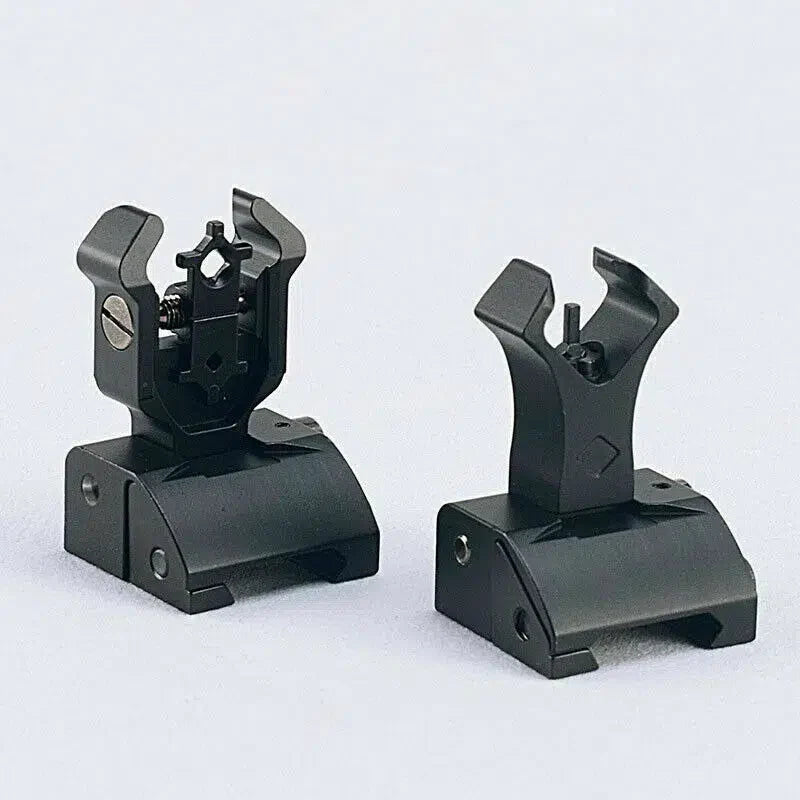 Flip Up Front & Rear Crab Iron Sights-m416gelblaster-m416gelblaster