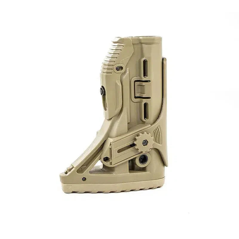 FAB GL-Shock Absorbing Butt Stock with Cheek Riser-m416gelblaster-tan-m416gelblaster