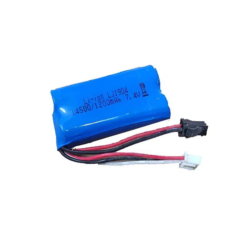 14500 SM Plug Lipo Battery 7.4v 1200mah 2Pin-P320GelBlaster-P320GelBlaster