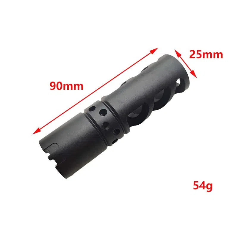 14mm CCw Metal Cannon Muzzle Device-P320GelBlaster-P320GelBlaster