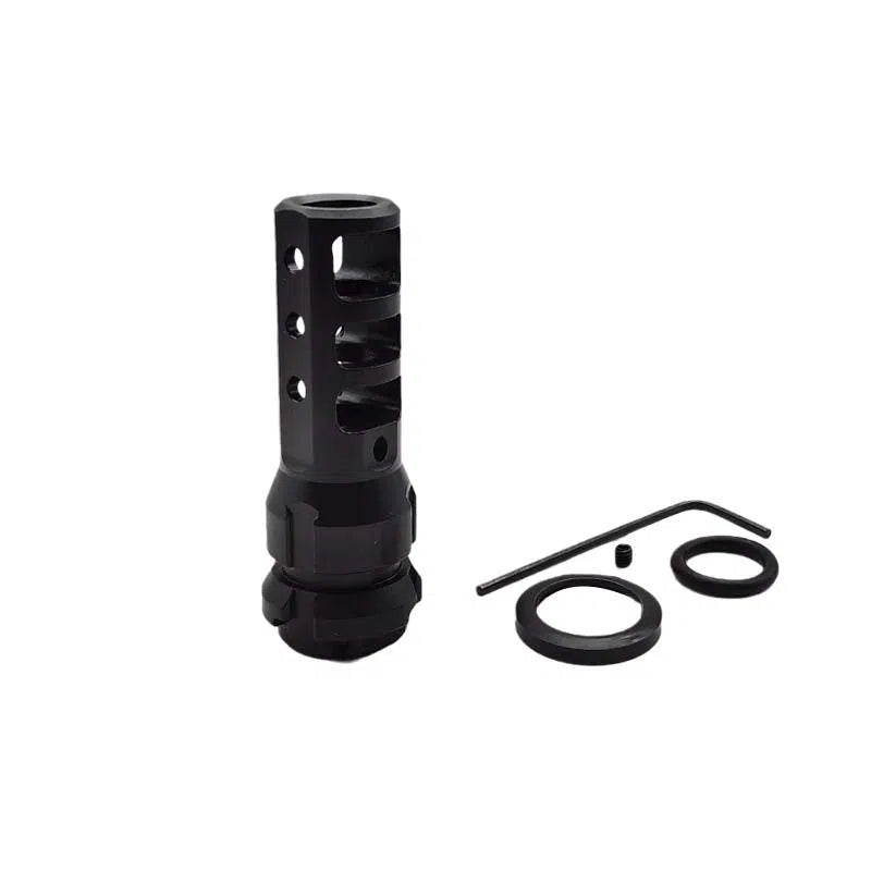 14mm Reverse Thread KeyMo Muzzle Brake or Flash Hider-P320GelBlaster-muzzle brake-P320GelBlaster