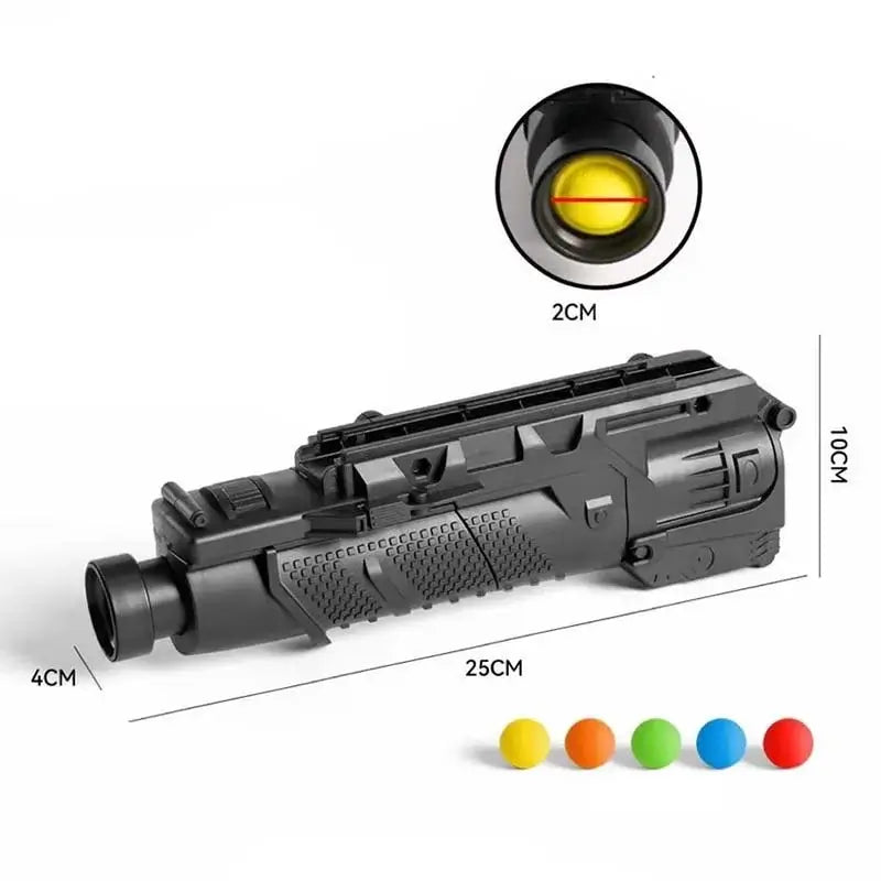 20mm Soft Bullet Foam Round Ball Launcher-m416gelblaster-P320GelBlaster