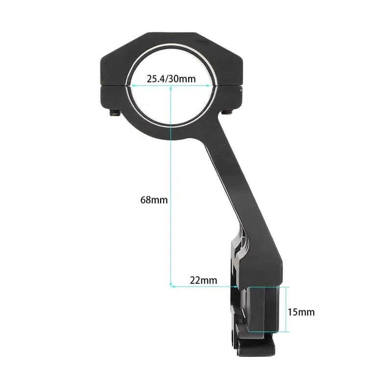 25/30mm Quick Detach AK Side Rail Scope Mount-P320GelBlaster-P320GelBlaster