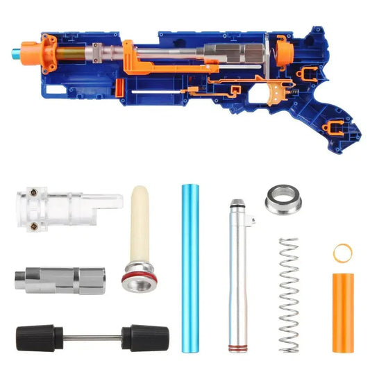 Worker Nerf CS-6 LongStrike 9KG Stefan Breech Bolt Plunger Kits-nerf mod-Biu Blaster-Complete Kit(PC Connector)- Biu Blaster