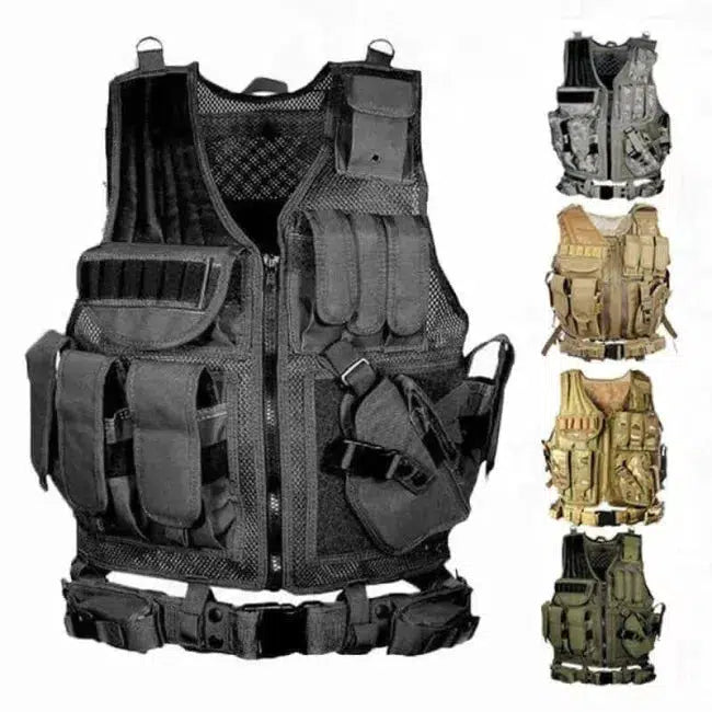 Multi-Pocket SWAT Tactical Vest-玩具/游戏-Biu Blaster-Biu Blaster