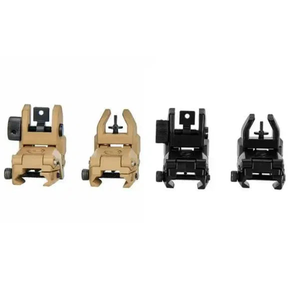 MBUS Metal Flip Up Sights-m416gelblaster-m416gelblaster