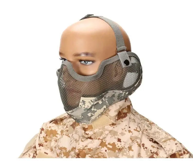 V2 Tactical Mask with Ear Protection-玩具/游戏-m416gelblaster-acu-P320GelBlaster