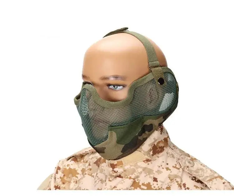 V2 Tactical Mask with Ear Protection-玩具/游戏-m416gelblaster-jungle-P320GelBlaster