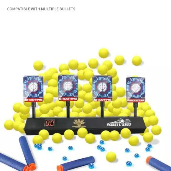 ChuRuoJun 4 Targets Auto Reset Electric Scoring Toy-玩具/游戏-Biu Blaster-Biu Blaster