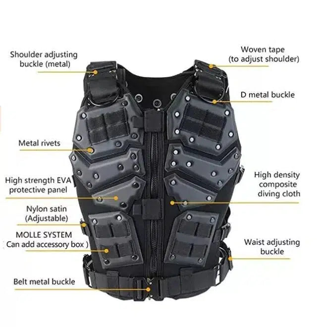 TF3 Tactical Vest Body Armor-玩具/游戏-Biu Blaster-Biu Blaster