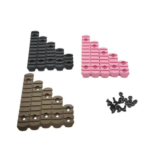 5pcs Keymod Picatinny Nylon Rail Section Set-m416gelblaster-m416gelblaster