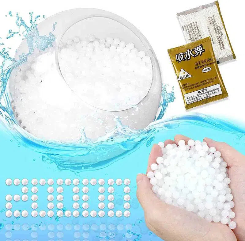 7-8mm Milky White Hardened Gel Balls (US Stock)-gel balls-Biu Blaster-2 packs-Uenel