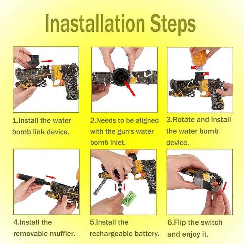 Electric Desert Eagle Water Bomb Gel Ball Blaster-m416gelblaster-m416gelblaster
