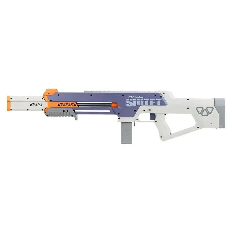 Worker Swift Foam Dart Blaster-foam blaster-m416gelblaster-Gray-m416gelblaster