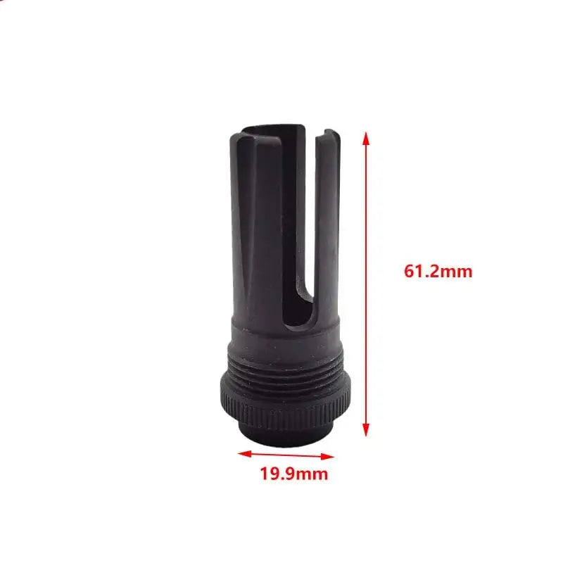 AAC Blackout Metal Flash Hider 14mm CCW Thread-P320GelBlaster-P320GelBlaster