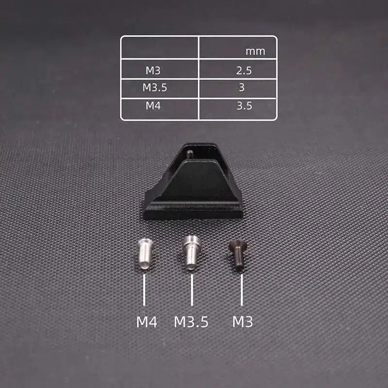 AKA M870 Front & Rear CNC Metal Sight-m416gelblaster-m416gelblaster