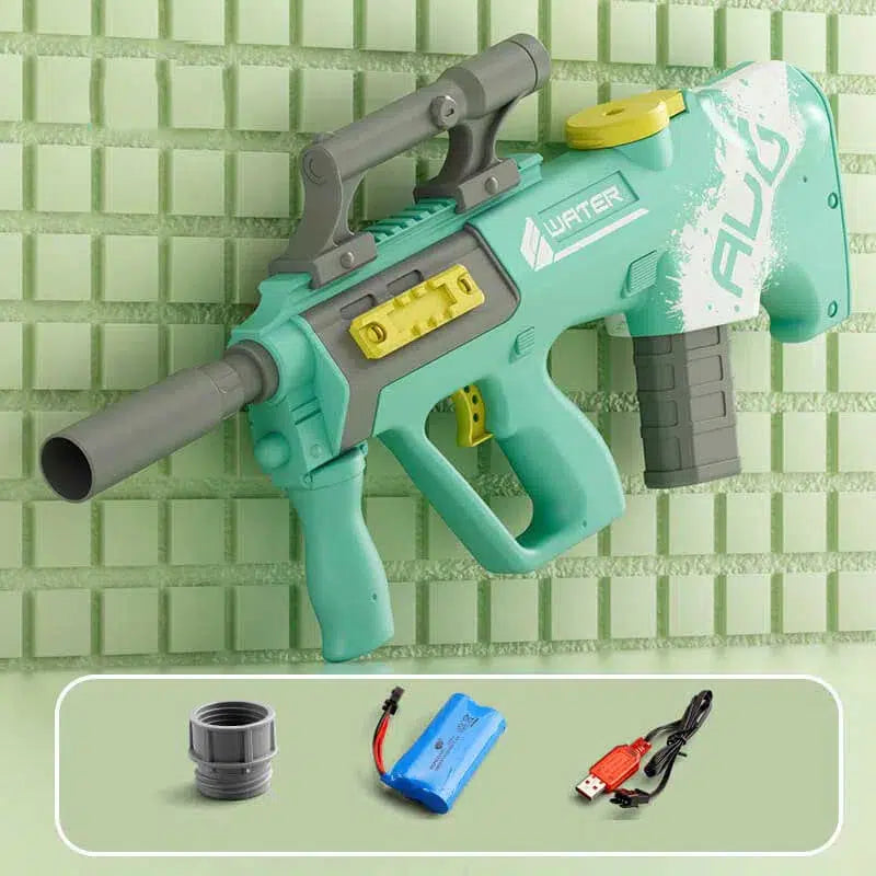 AUG Electric Squirting Soaker Blaster Water Gun-Biu Blaster-green-m416gelblaster