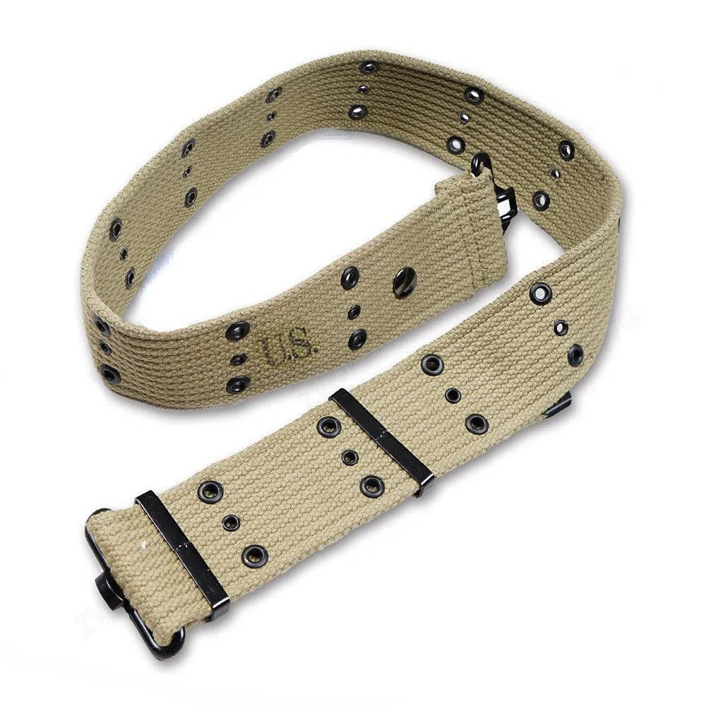 M1936 Belt Khaki Three-eye S Belt Marine Corps Army Belt-clothing-Biu Blaster-Uenel