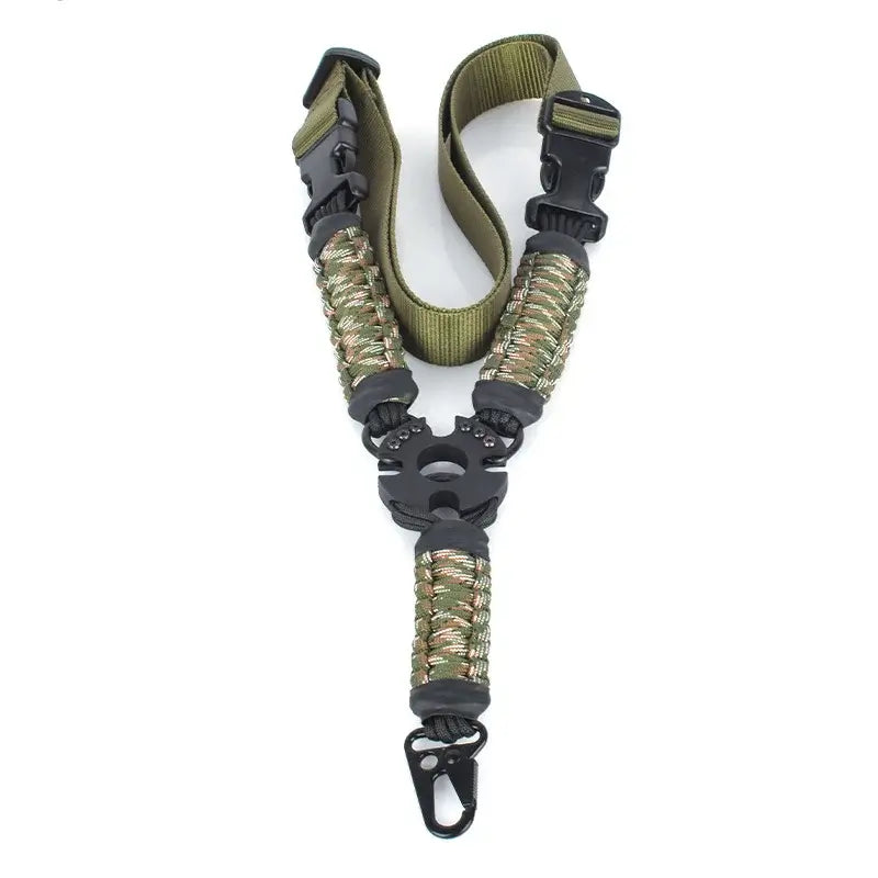 Mutlifunctional US Army Adjustable Paracord Single Point Sling-m416gelblaster-camouflage-m416gelblaster