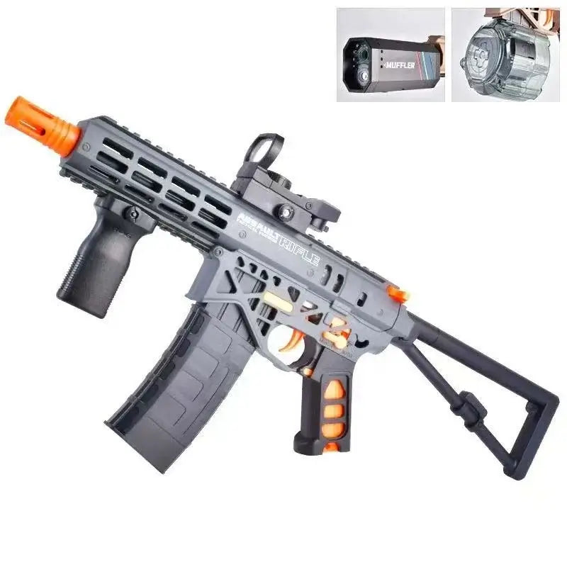 PDW Skeletonized Electric Blowback Gel Blaster