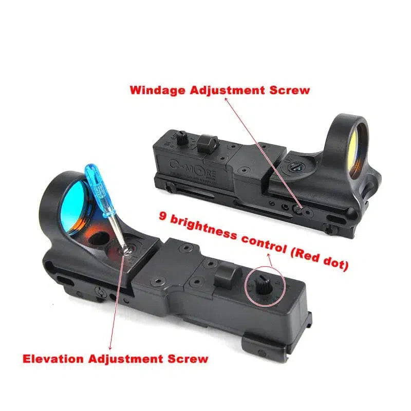 C-more Railway Reflex Red Dot Sight-m416gelblaster-m416gelblaster