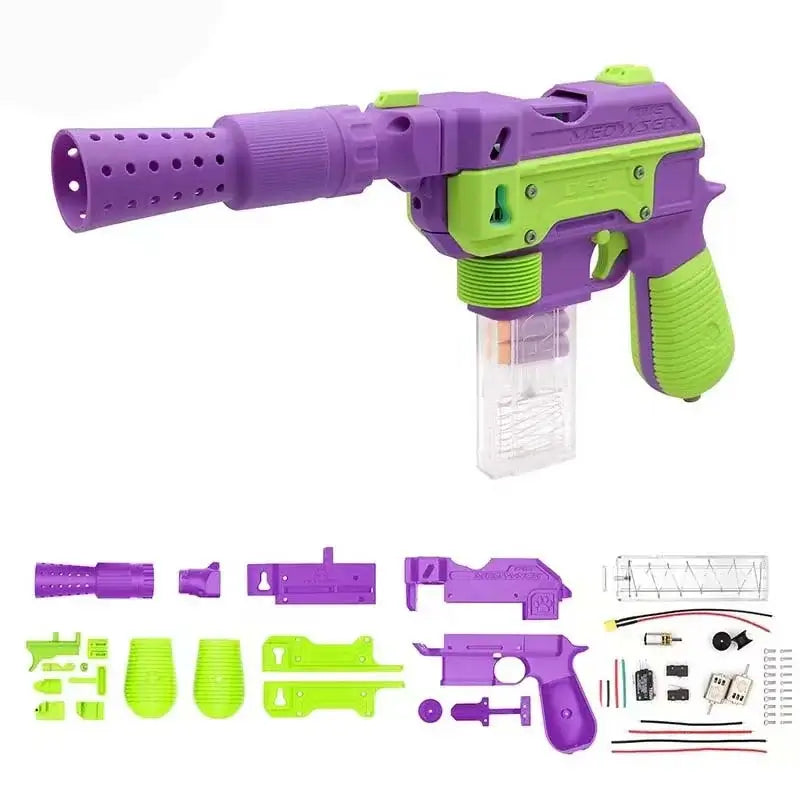 Meowser Flycore Full Auto 3D Print Flywheel Nerf Blaster-m416gelblaster-m416gelblaster