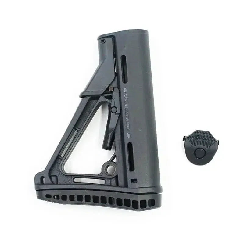 CTR Stock with Extended Rubber Butt Pad-m416gelblaster-black-m416gelblaster