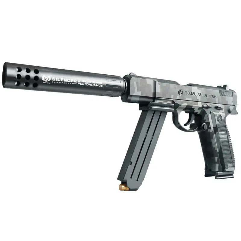 CZ-75 Shell Eject Soft Bullet Foam Blaster-m416gelblaster-m416gelblaster