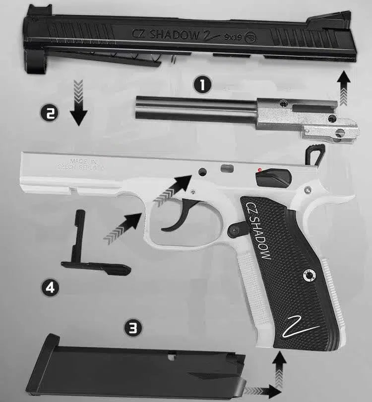 CZ75 Shadow 2 Laser Toy Gun-m416 gel blaster-m416gelblaster