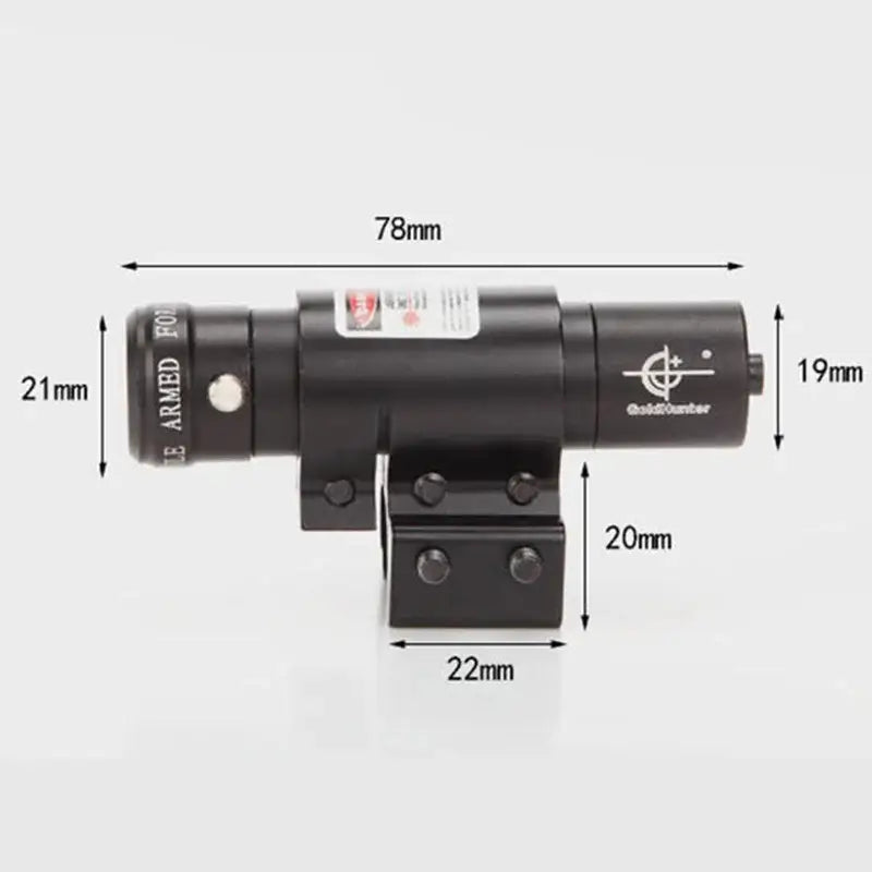 Compact Red Dot Laser Sight with 11/20mm Rail Mount-P320GelBlaster-P320GelBlaster