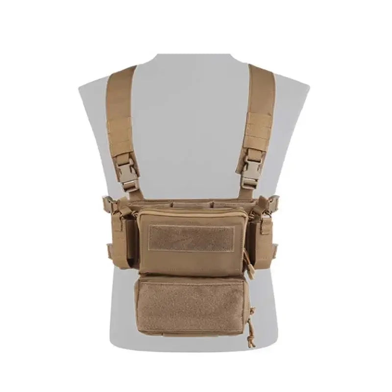 Tactical D3CRM Chest Rig-玩具/游戏-m416gelblaster-tan-P320GelBlaster