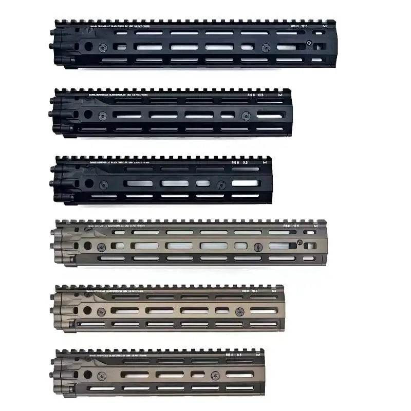 DD Rail Interface System RIS III Handguard-P320GelBlaster-9.5 inch-black-P320GelBlaster