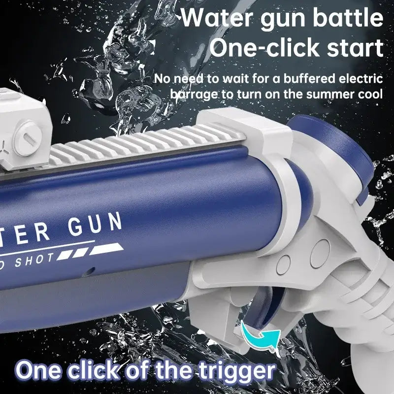 Shotgun Style Electric Double Barrel Water Squirt Gun-m416gelblaster-m416gelblaster