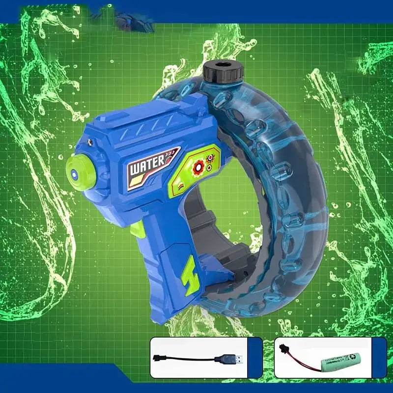 Electric Handheld Concentrated Energy Ring Water Gun-m416gelblaster-blue-m416gelblaster