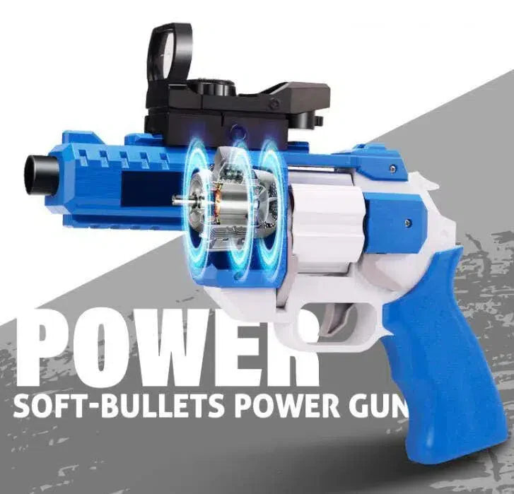 Electric Automatic 357 Revolver Dart Blaster-foam blaster-Biu Blaster-Biu Blaster