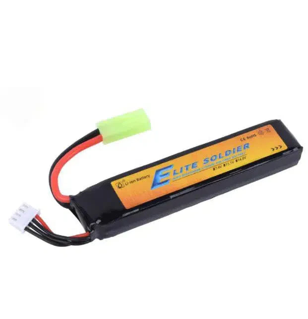 Elite Soldier 11.1v SM/Tamiya Plug Lipo Battery 2000mah 30C-m416gelblaster-m416gelblaster