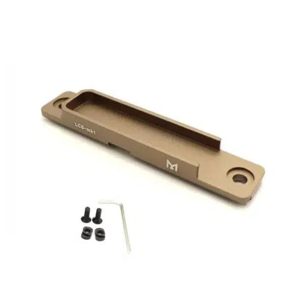 Flashlight Pressure Switch Pad Rat Tail Slot Guide-m416gelblaster-tan-m416gelblaster