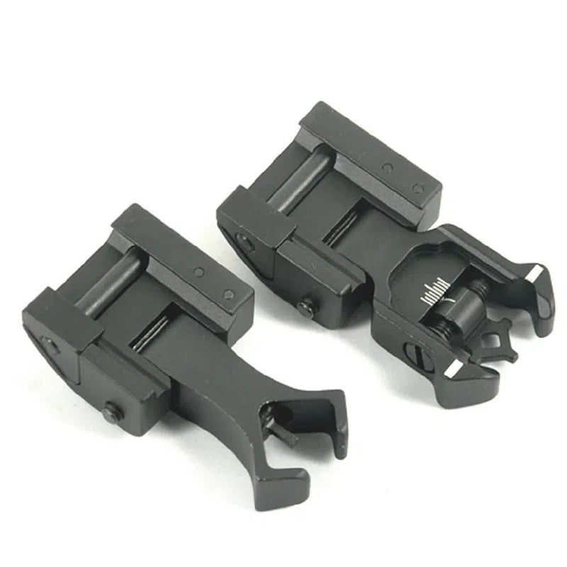 Flip Up Front & Rear Crab Iron Sights-m416gelblaster-m416gelblaster