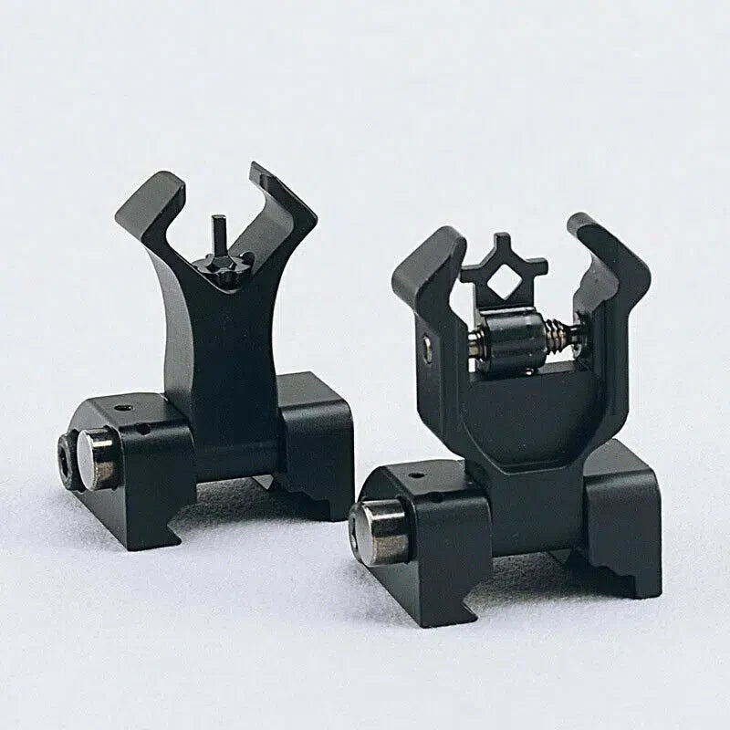 Flip Up Front & Rear Crab Iron Sights-m416gelblaster-m416gelblaster