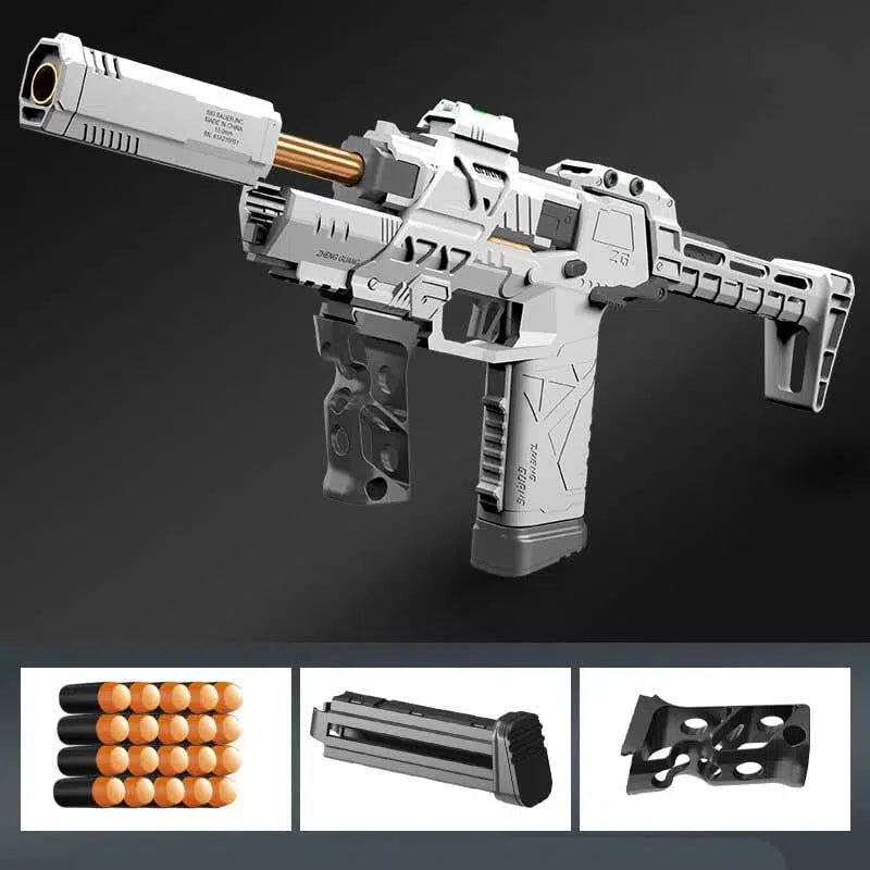 Custom DIY Gecko 3.0 Tactical Foam Blaster-m416gelblaster-white-m416gelblaster