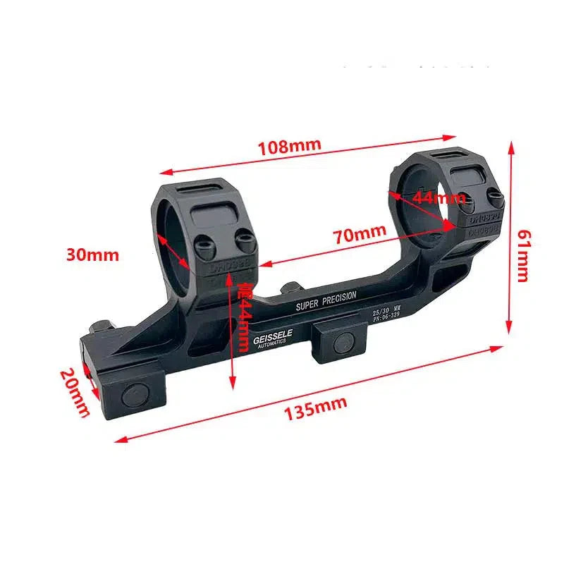 Geissele 25.4/30mm Super Precision Metal Scope Mount-m416gelblaster-m416gelblaster