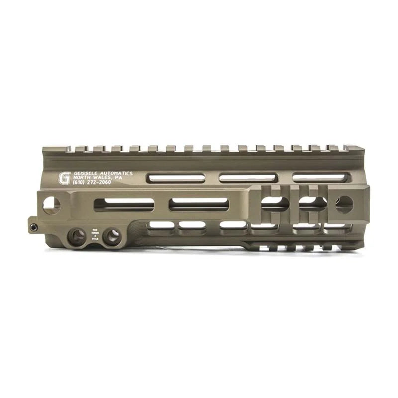 Geissele MK4 Super Modular Rail M-Lok Metal Handguard 7"-m416gelblaster-tan-m416gelblaster