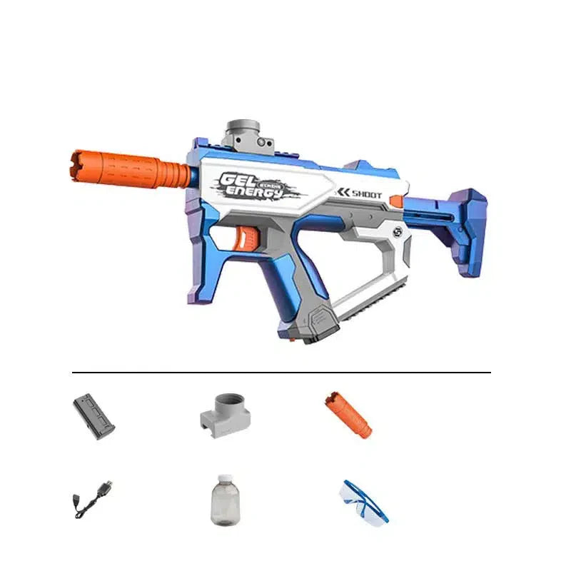 Gel Strike Energy Electric Hopper-Fed Gel Ball Blaster-m416gelblaster-blue-m416gelblaster