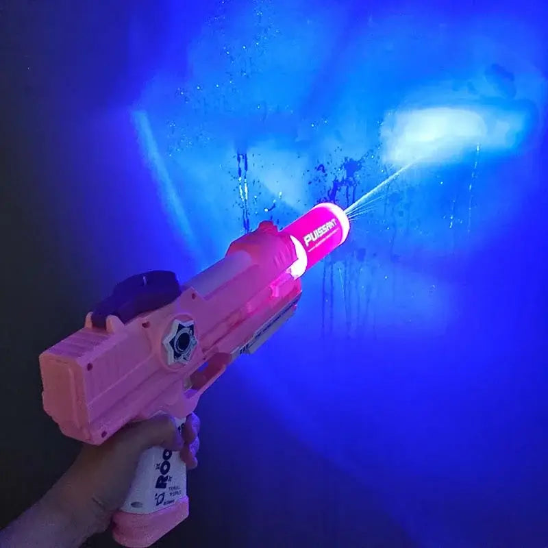 Cool lights Glow in the Dark Electric Pink Water Gun Pistol-m416gelblaster-m416gelblaster