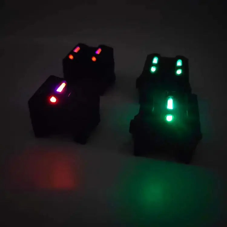 3D Print Glow in the Dark Fiber Optic Sights-m416gelblaster-m416gelblaster