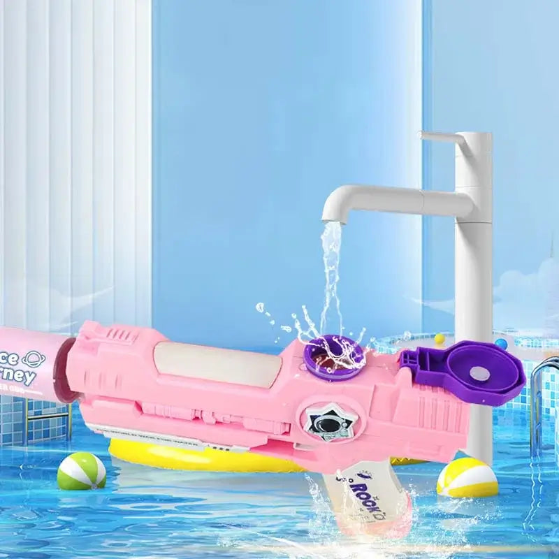 Cool lights Glow in the Dark Electric Pink Water Gun Pistol-m416gelblaster-m416gelblaster