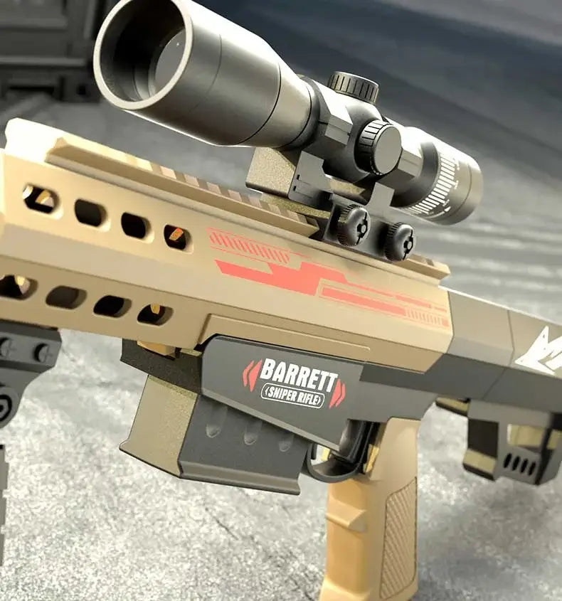 Handi Barrett Manual Reload Shell Ejecting Foam Dart Blaster-m416gelblaster-m416gelblaster